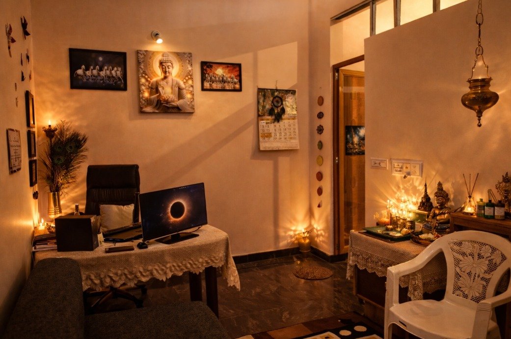 SJ's Spiritual Valley — serene healing ambiance, Basaveshwara Layout Bangalore